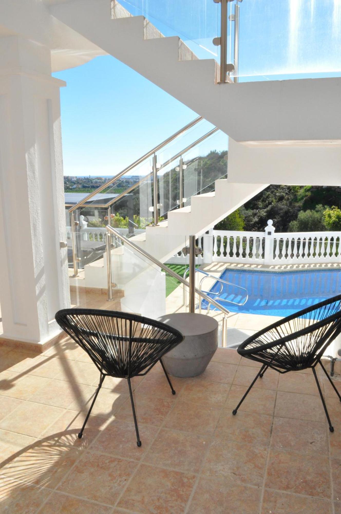 Mijas Golf, Padel, Mountain, Sea View 6 Bedroom Villa Málaga